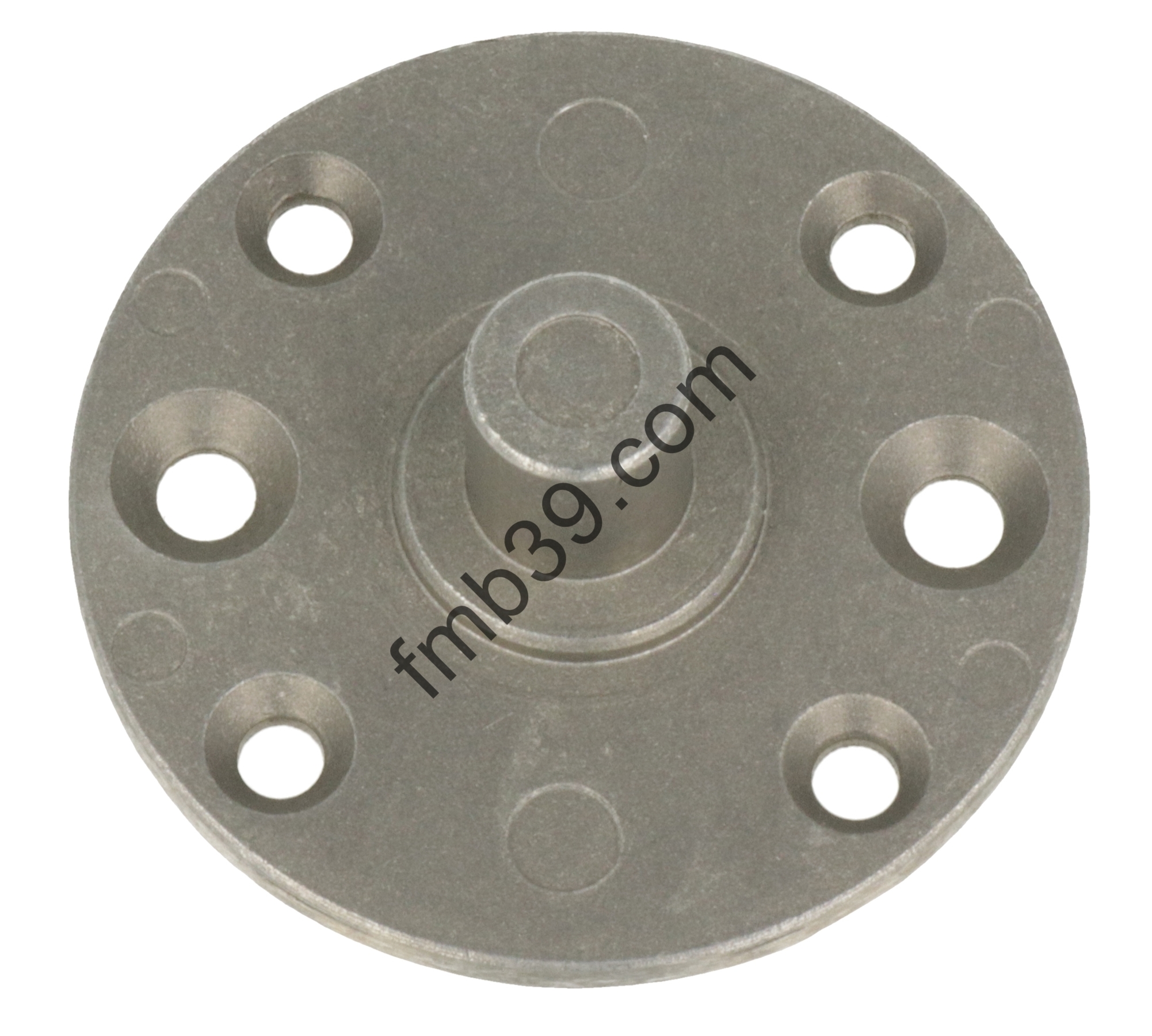 Pour moteurs SIMU Plaque support ronde en acier SIMU Ø54 mm avec téton de 12 mm