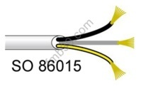 Accessoires divers pour motorisation Câbles électriques SOMFY 3 fils en bobine de 50 ml