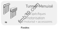 Kits de motorisation pour fenêtre Kit de modernisation SOMFY double iso fenêtre io 10 Nm (fin de stock)