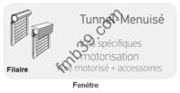 Kits de motorisation pour fenêtre Kit de modernisation SOMFY double iso fenêtre LT50 15Nm (fin de stock