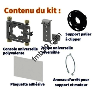 Composants et tiroirs pour coffres Kit universel pour Bloc Baie