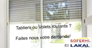 Tabliers et volets roulants Tabliers et volets roulants