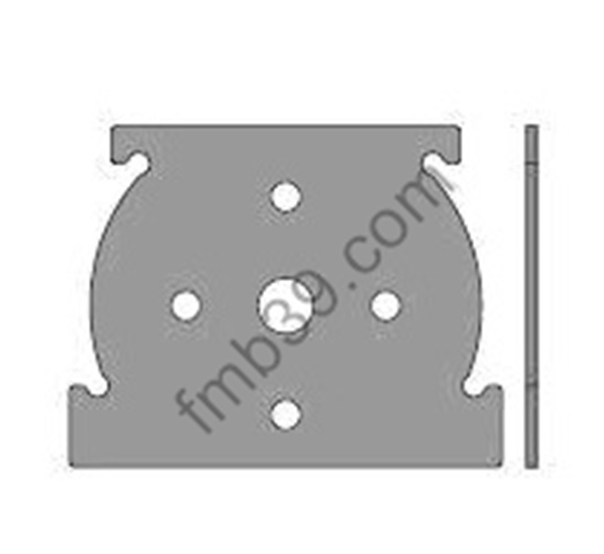 Supports moteurs Plaque support moteurs SOMFY pour coffres TITAN