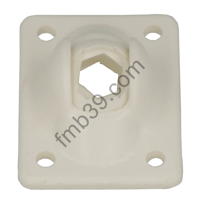 Sorties de caissons - Blocs guide - Cardans Sorties de caisson en polyamide pour tige hexa de 10 mm