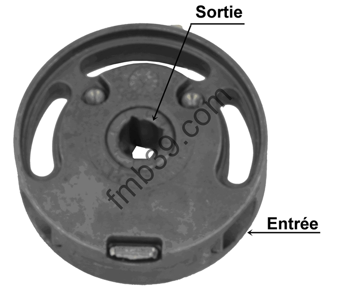 Treuils de stores Treuil pour store Screen Ø 48 mm - rapport 1/2,33
