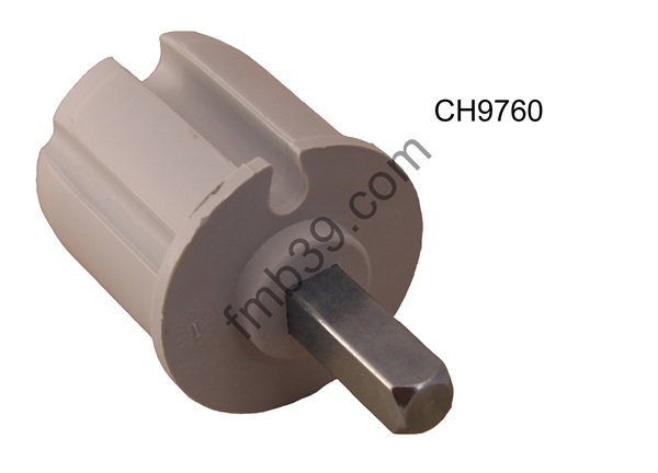 Poulies et embouts de stores Embout pour tube de Ø 60 mm