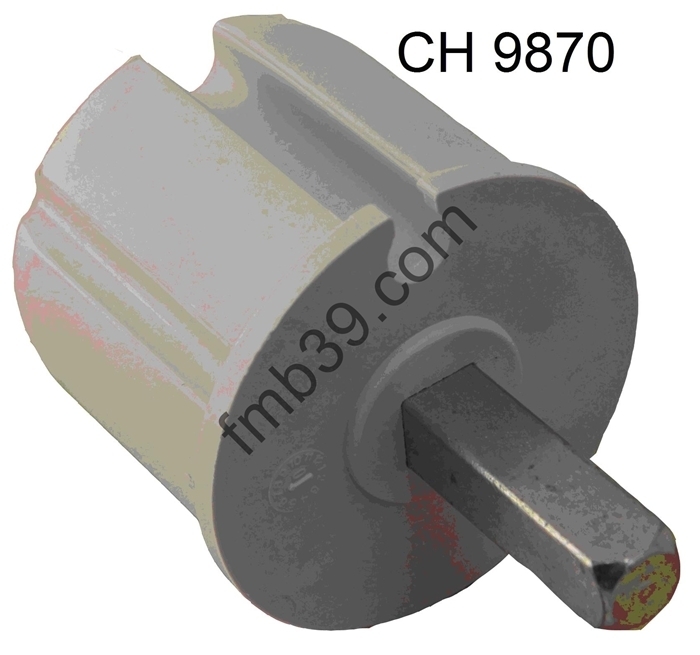 Poulies et embouts de stores Embouts pour tube Ø 70 mm