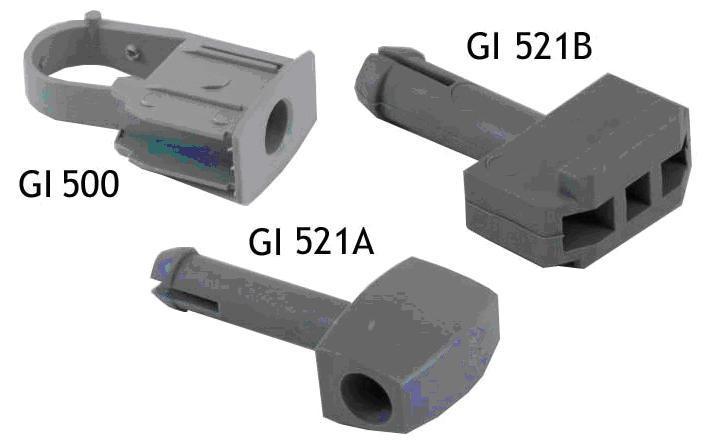 Poulies et embouts de stores Embouts pour barre de charge pour store GRIESSER