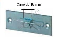 Supports moteurs Support SELVE pour moteurs à manœuvre de secours