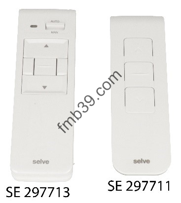 Commandes et automatismes  Télécommande mobile SELVE Comméo Send 1 et Send 1 basic