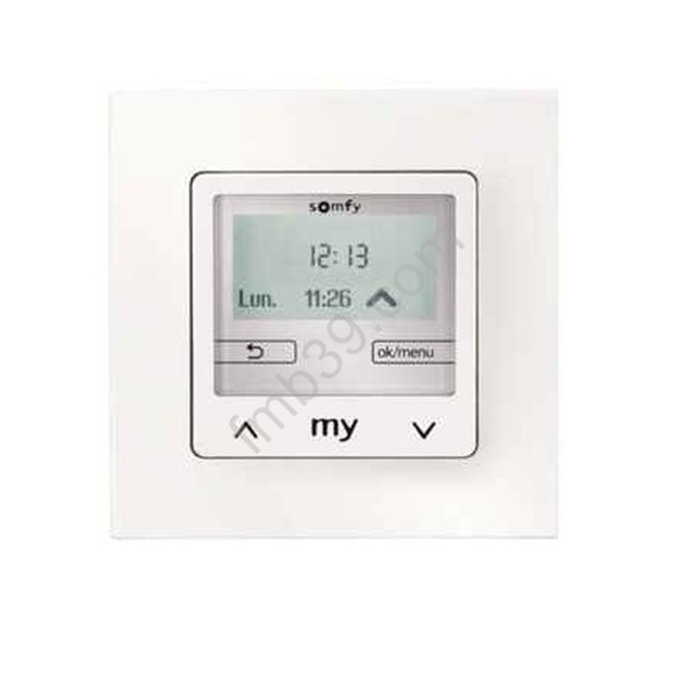 Commandes et automatismes Horloge filaire SOMFY Chronis Smoove IB+