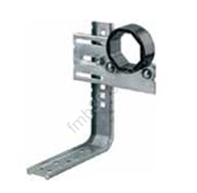 Supports, pivots et équerres Support médian pour tube octo de 60 mm
