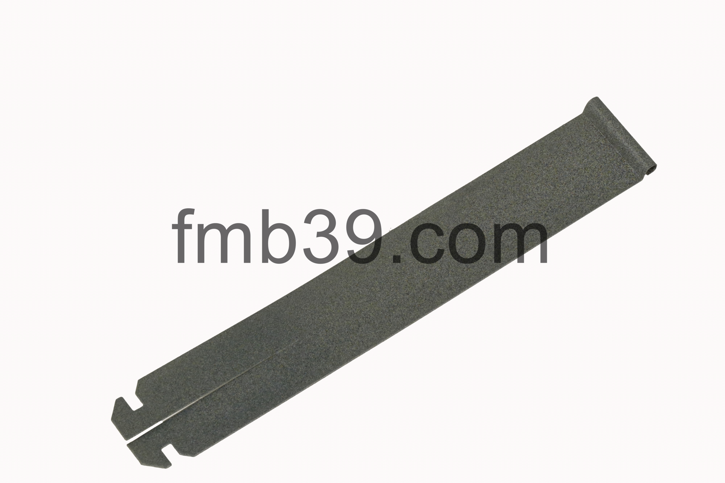 Attaches tabliers Attache de tablier simple paroi à clipper aluminium plastifié Lg 125