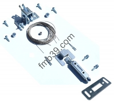 Accessoires pour portes de garage basculantes Kit de verrouillage pour porte basculante motorisée