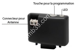 Commandes et automatismes Récepteur embrochable, bidirectionnel NICE
