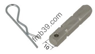 Supports moteurs Support carré de 10 mm pour moteur Becker de R7 à R50