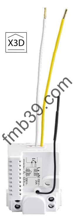 Automatismes Récepteur radio contact sec impulsionnel TBTS 4620