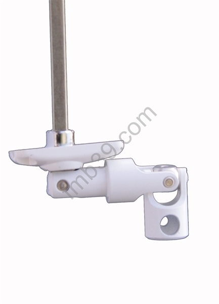 Sorties de caissons - Blocs guide - Cardans Mini bloc guide angulaire déporté long 175 mm