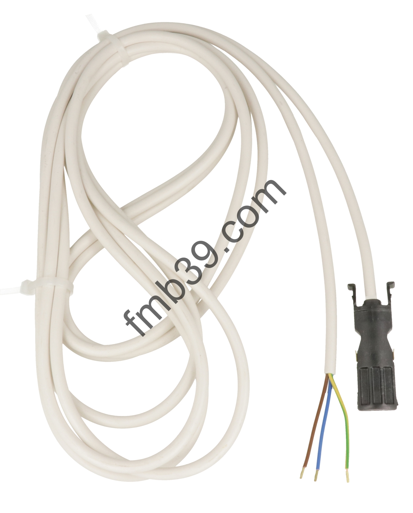 Accessoires divers Câble alim blanc pour moteur XQ5 - 2.5m - 3 conducteurs