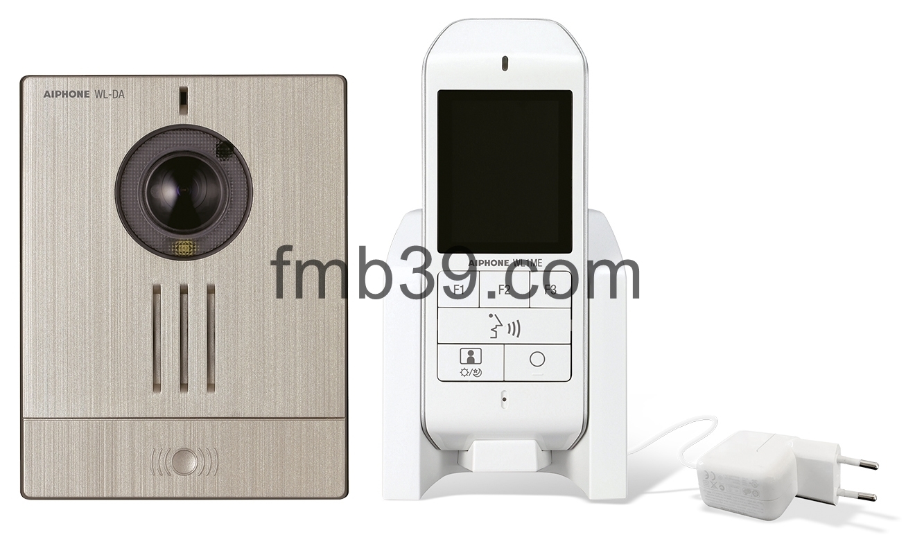 Aiphone Kit carillon audio vidéo sans fil WL11 - technologie DECT