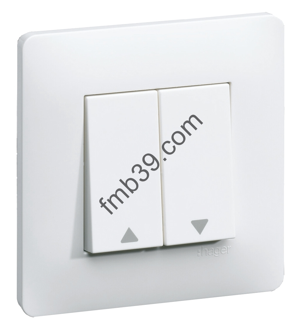 Commandes et automatismes Inverseur à PF HAGER gamme Essensya pour moteur F(MI) Bubendorff