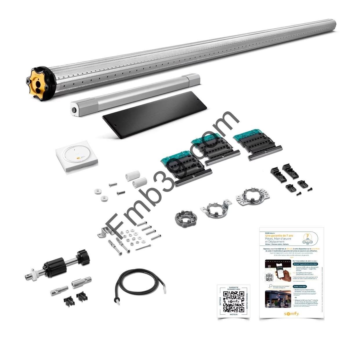 Kits de modernisation Kit de modernisation universel SOMFY RS100 Solar io 10Nm