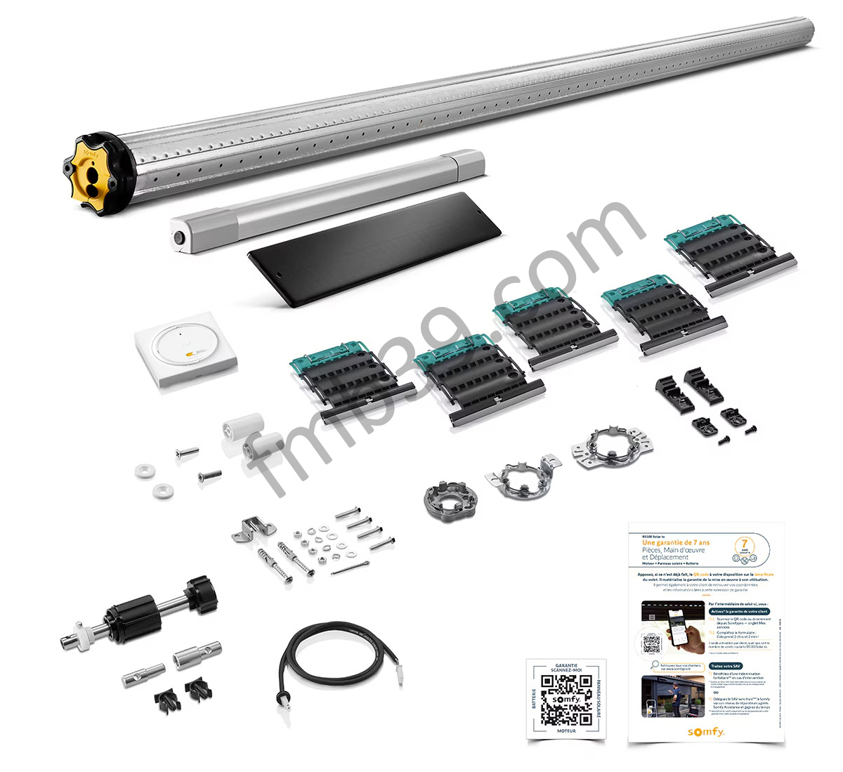 Kits de modernisation Kit de modernisation universel SOMFY RS100 Solar io 20Nm