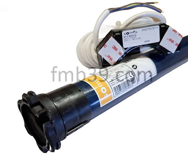 Moteurs filaires Moteur filaire court SOMFY ILMO TH S (tête étroite) 50 WT - 6 Nm