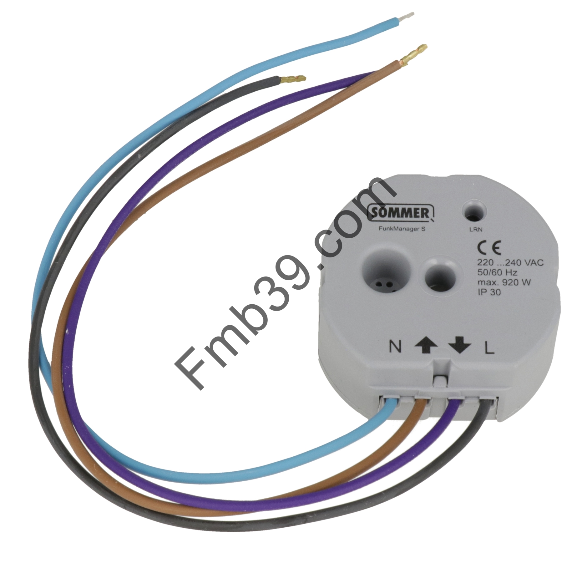 Commandes et automatismes Récepteur Manager radio SOMMER pour moteur tubulaire filaire