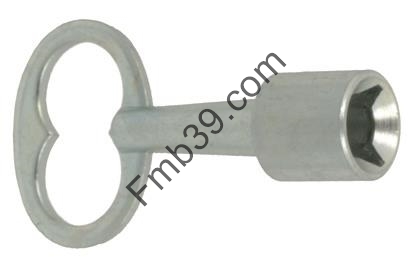 Accessoires de portails Clé triangle pompier 14 mm CAME