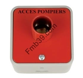 Accessoires de portails Contact triangle pompier 14 mm CAME