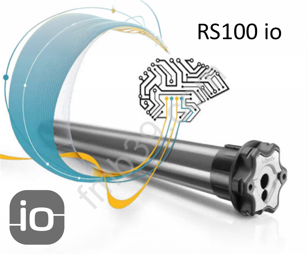 Moteurs radio Moteurs radio SOMFY S&SO RS100 io Ø 50 mm - 20Nm
