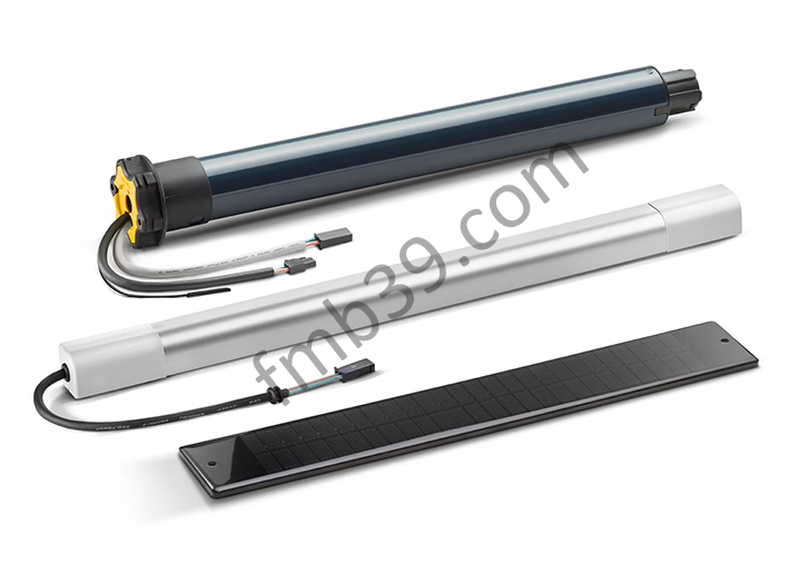 Solutions solaires Moteur solaire SOMFY RS100 Solar io - 10 Nm avec batterie coquée