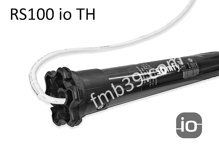 Moteurs radio Moteurs radio SOMFY S&SO RS100 io TH Ø 50 mm - 15Nm