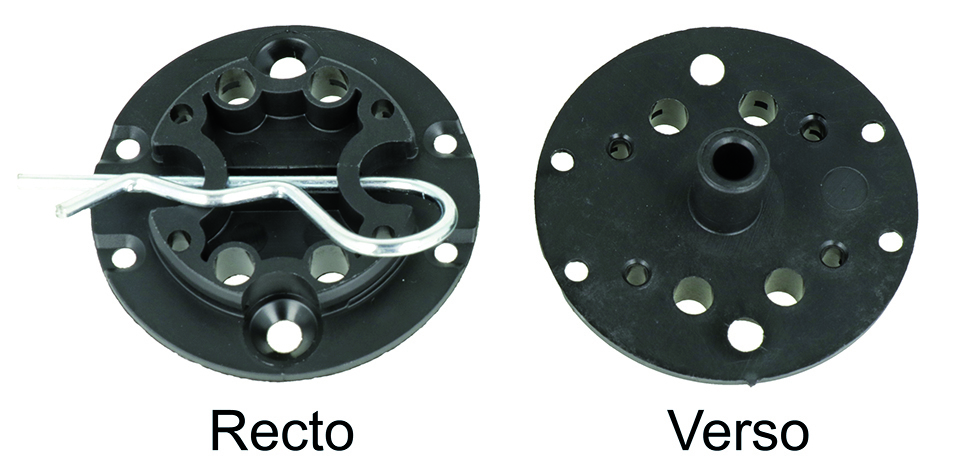 Supports moteurs Support interface moteur DEPRAT pion de 12 mm avec goupille