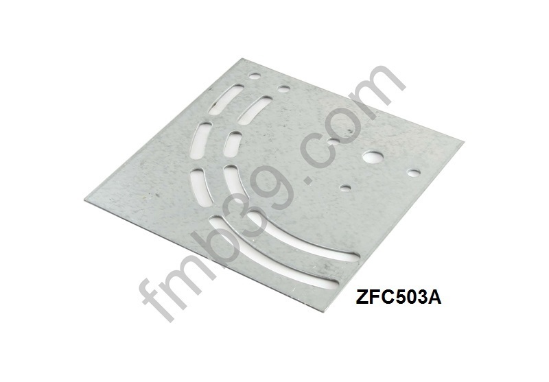 Accessoires et supports Plaque secteur galva