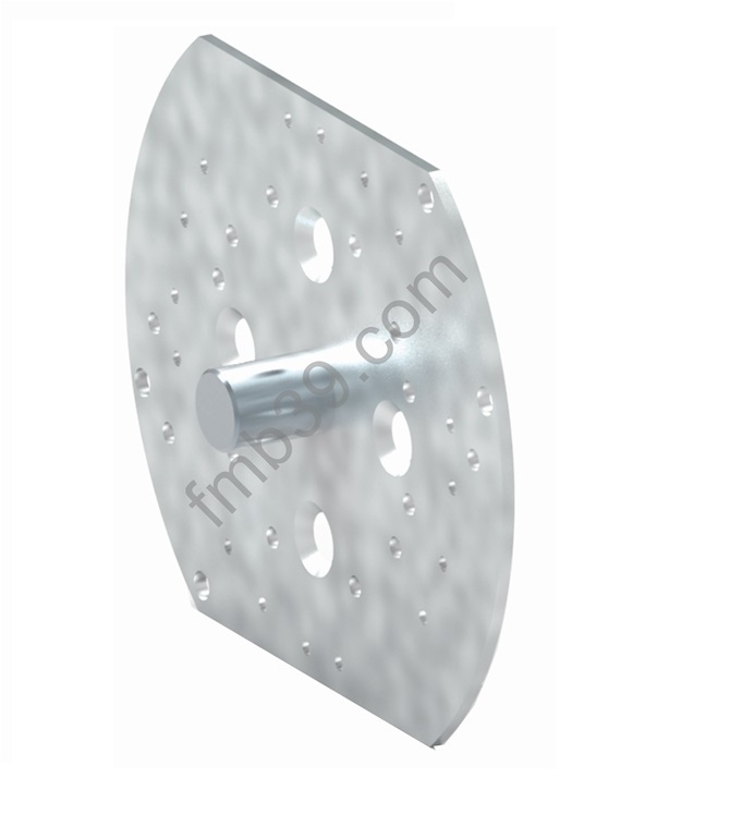 Accessoires et supports Plaque adaptation refoulement réduit avec pion Ø 12
