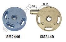 Treuils de stores Treuils 1415 - Ø 48 mm - rapport 1/2,8 - ss FDC