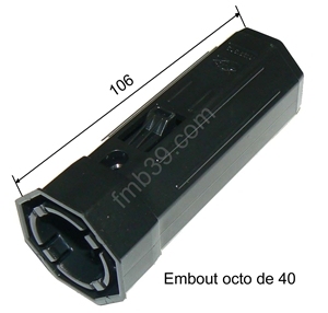 Embouts Embout pour poulies et roulements