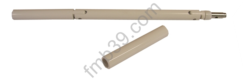 Pièces pour tringles Manivelle Selectalu pour tringle Ø 12 - bras de 180 mm