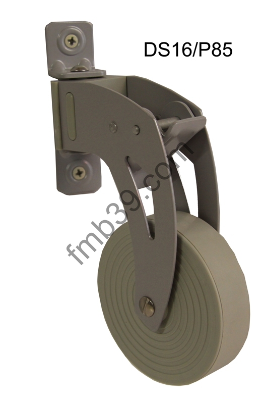 Enrouleurs sangles et cordons Enrouleur de sangle orientable coloris gris