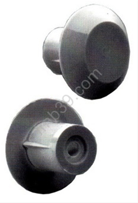 Persiennes et jalousies Contre plaque simple Ø 10 Longueur 23 mm