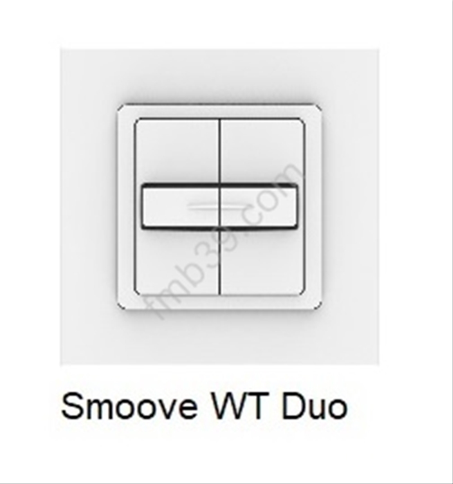 Commandes et automatismes Inverseur SOMFY Smoove WT Duo - position fixe 2 moteurs
