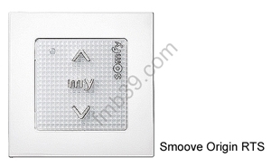 Commandes et automatismes Commande Smoove origin RTS blanc laqué