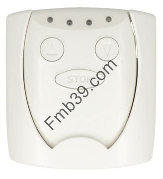 Commandes et automatismes Ensemble émetteur 4 canaux et support DEPRAT COM'ON