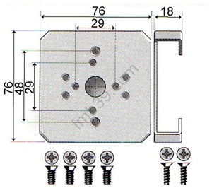 Supports moteurs Support moteur LS40 Modulo