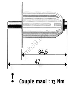 Adaptations tubes Embout universel