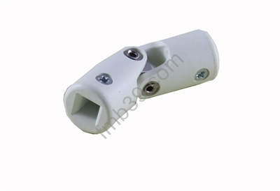 Genouillères et manchons Genouillère coloris blanc hexa de 10 / carré de 8 mm