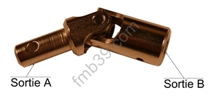 Genouillères et manchons Genouillère Ø 12 mm / mâle Ø 10 mm