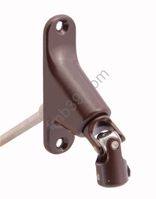 Sorties de caissons - Blocs guide - Cardans Double cardan à 90° avec bâti étroit